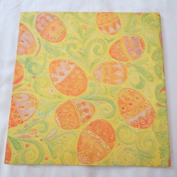Lot of VINTAGE Spring & Easter Giftwrap Wrapping Paper 5 Designs - Picture 3 of 6